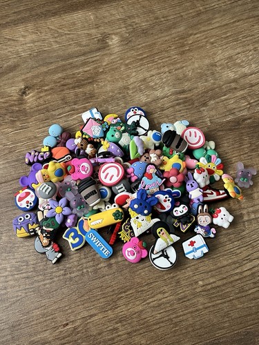 100pc for croc charms mega - for,