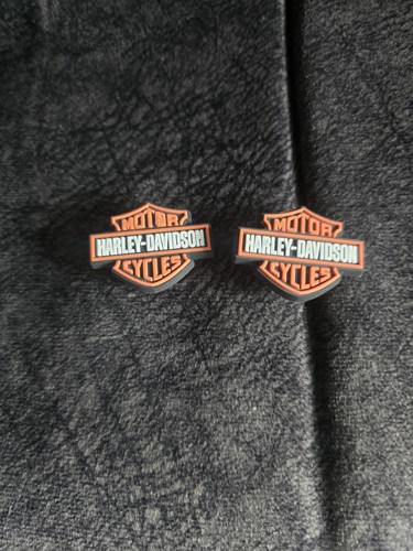 Harley davidson shoe charms - 2,