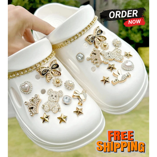 24pcs pvc shoe - pvc, charms