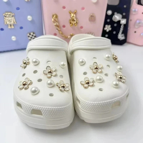 18pcs shoe charms - charms, flower