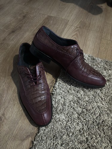 Dune men burgundy croc - dune,