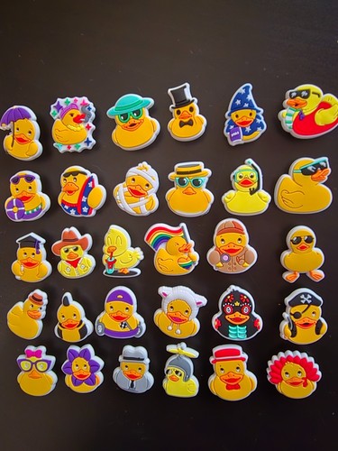 Rubber duck croc - duck,